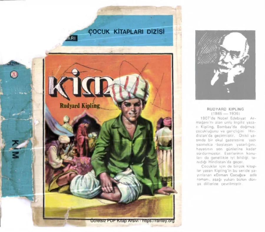 Kitapları 020 Kim Rudyard Kipling kapak görseli