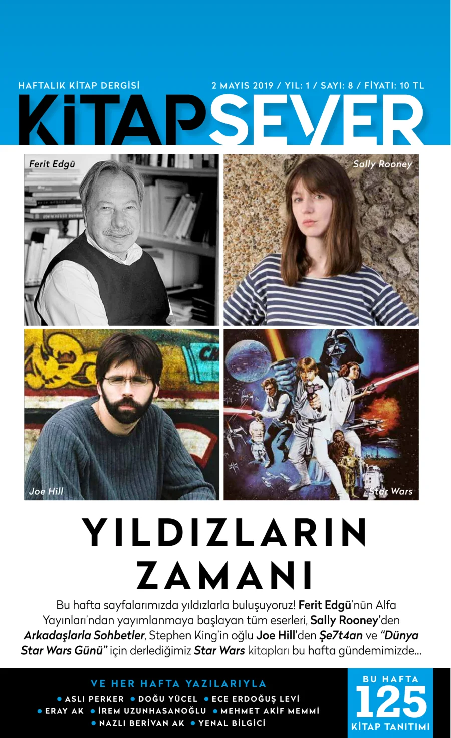 Kitapsever - 2 Mayıs 2019 kapak görseli