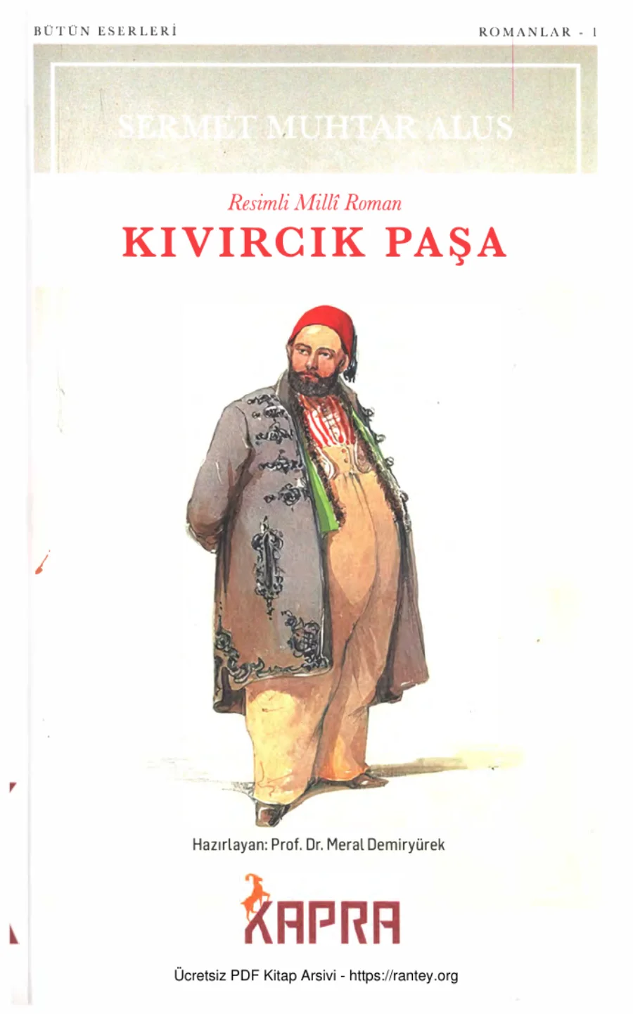 Kıvırcık Paşa Kapra Yayınları kapak görseli