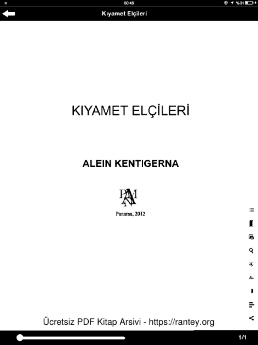 Kıyamet Elçileri kapak görseli