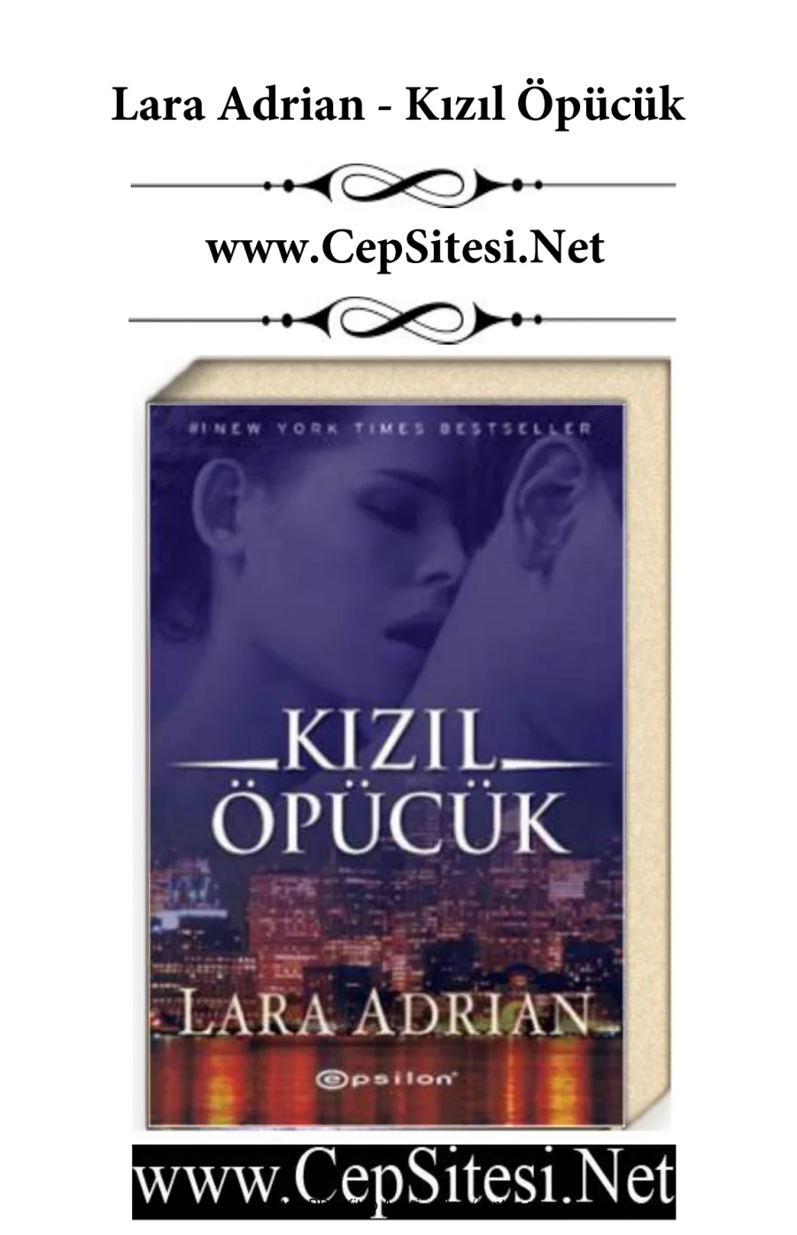 Kızıl Öpücük Midnight Breed 2 kapak görseli