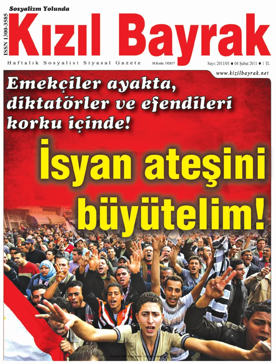 Kızılbayrak 2011 Sayı 05 04 Şubat kapak görseli