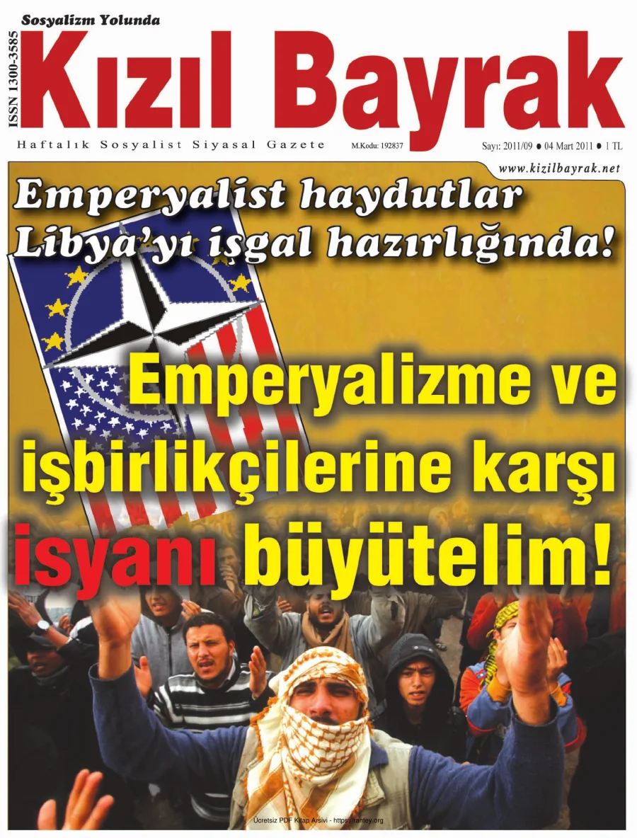 Kızılbayrak 2011 Sayı 09 04 Mart kapak görseli