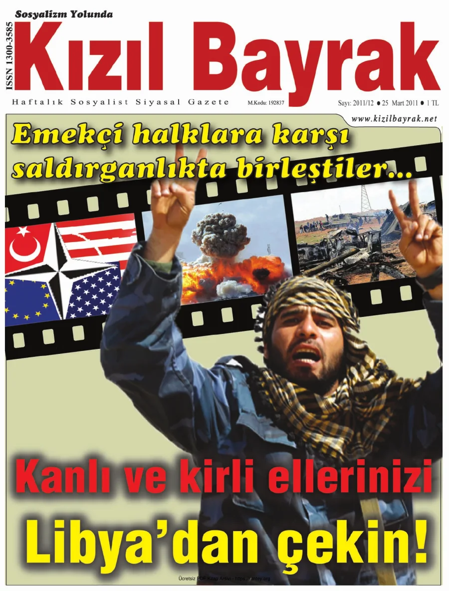 Kızılbayrak 2011 Sayı 12 25 Mart kapak görseli