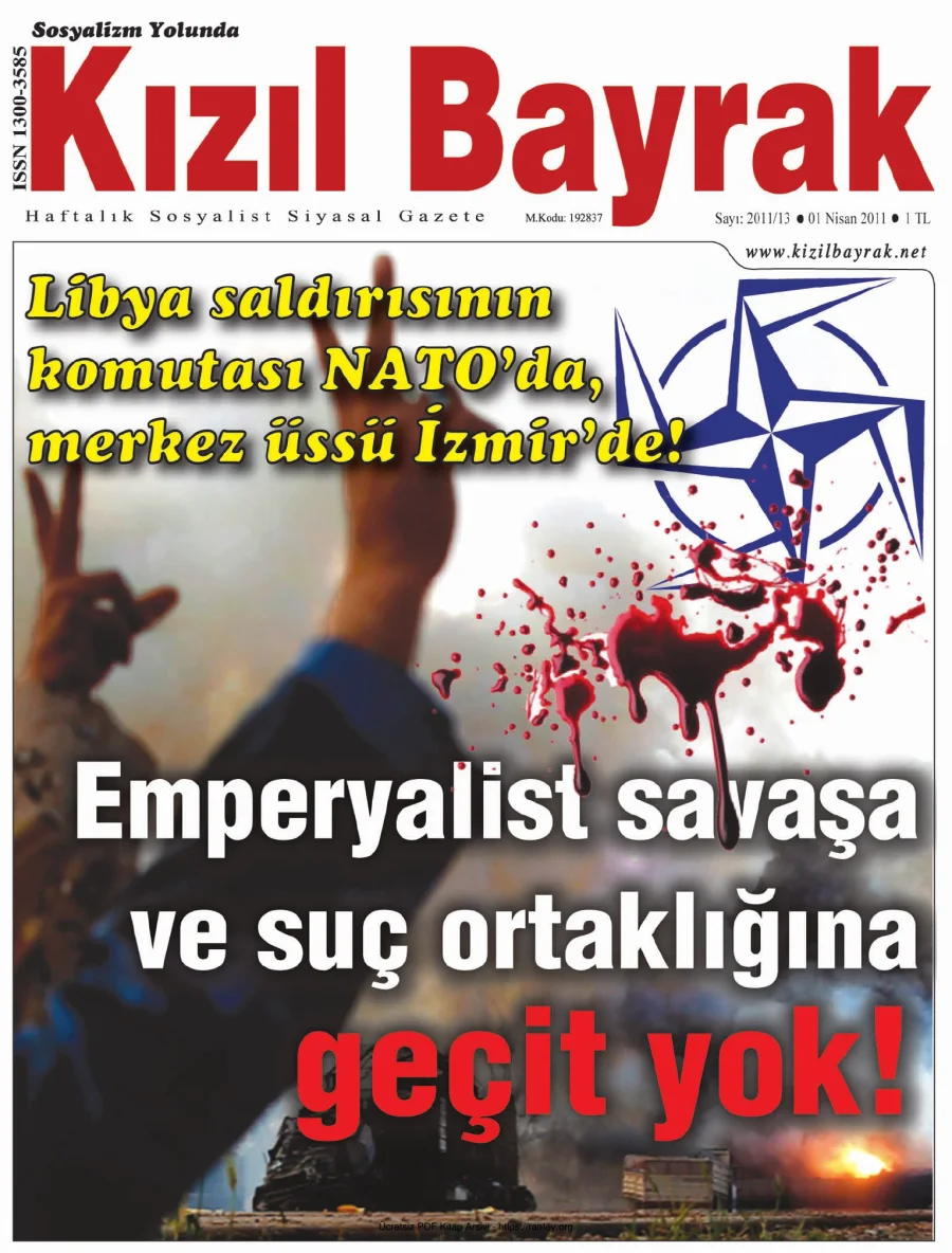 Kızılbayrak 2011 Sayı 13 01 Nisan kapak görseli