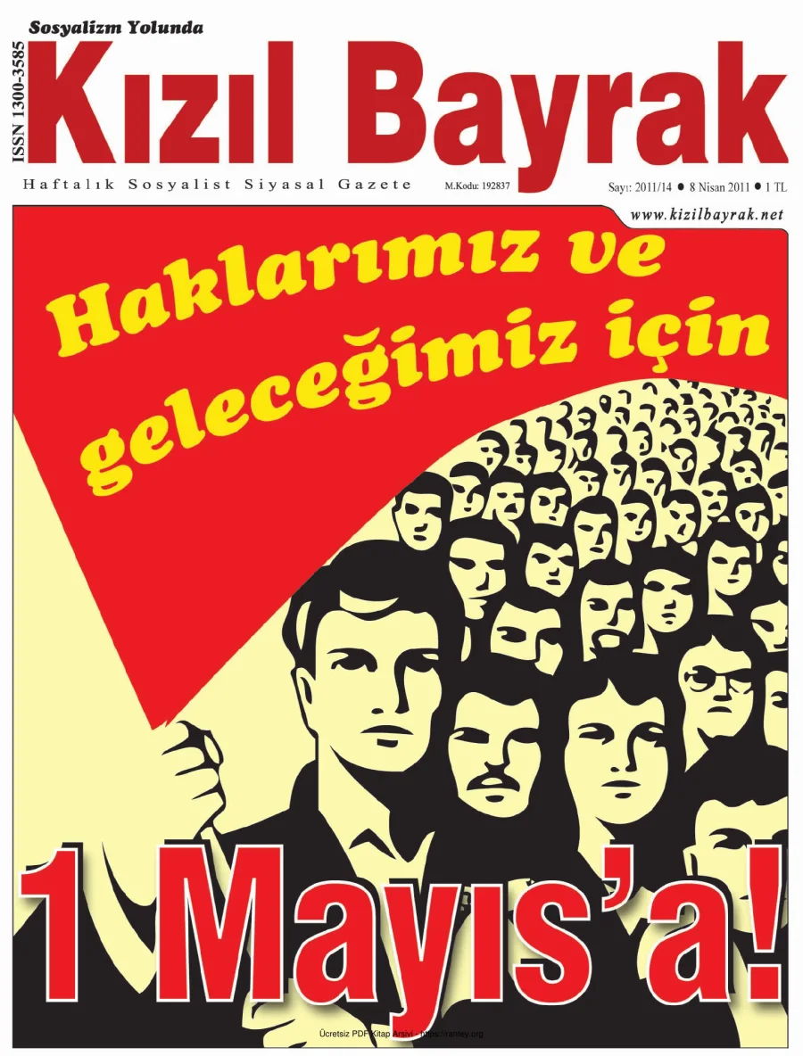 Kızılbayrak 2011 Sayı 14 08 Nisan kapak görseli