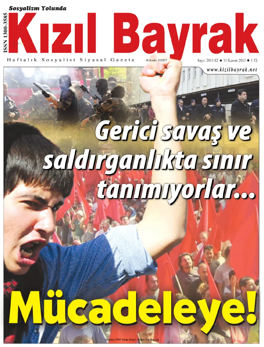 Kızılbayrak 2011 Sayı 42 11 Kasım kapak görseli