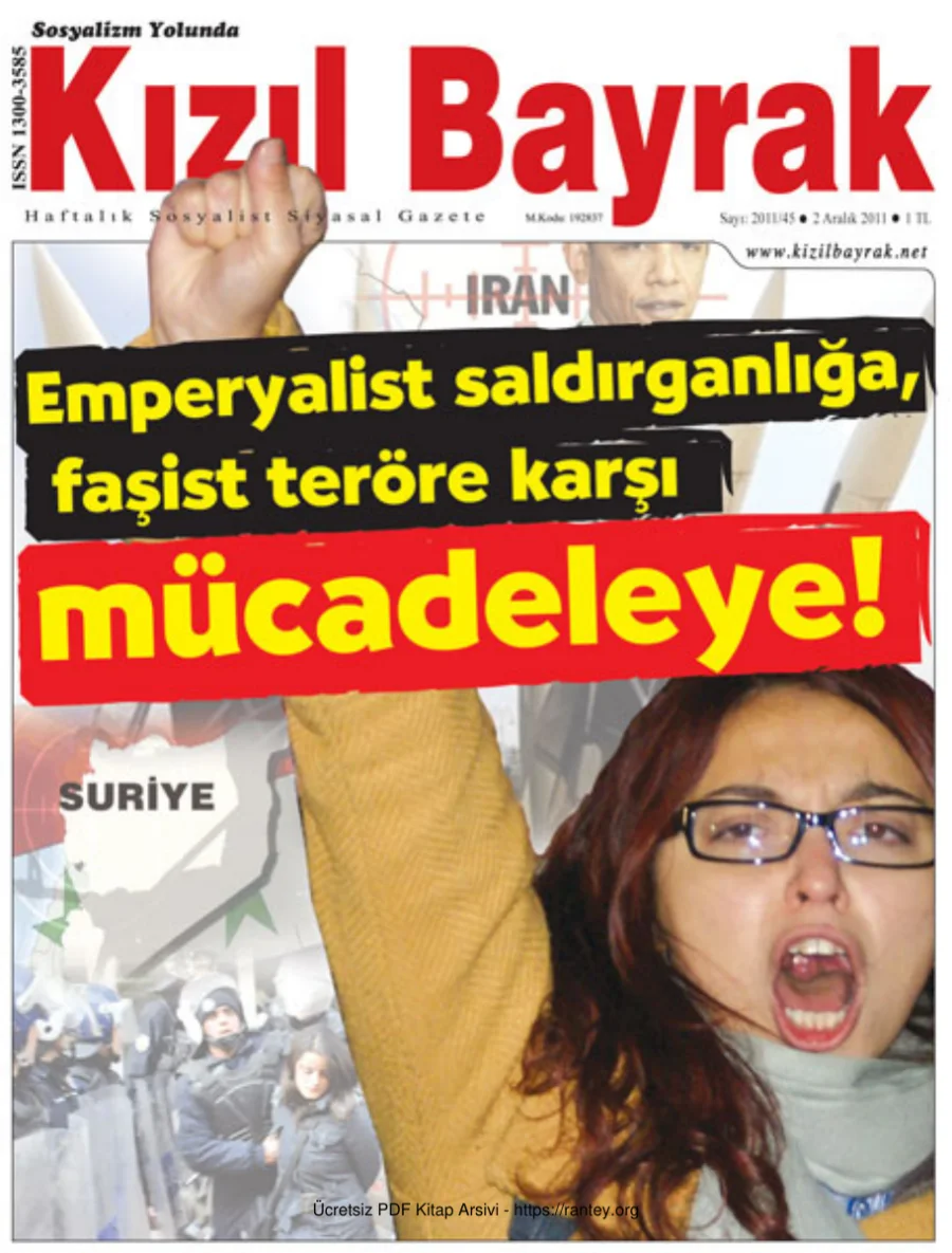Kızılbayrak 2011 Sayı 45 02 Aralık kapak görseli