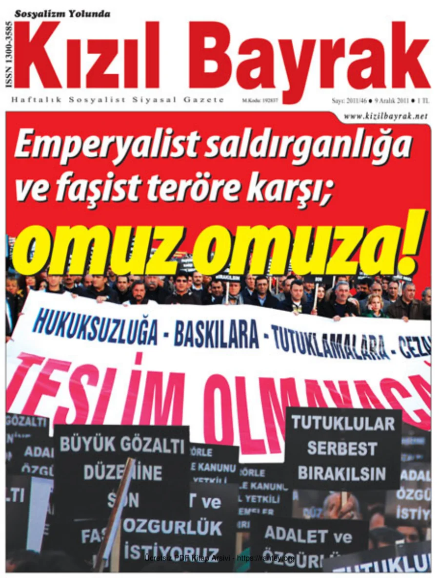 Kızılbayrak 2011 Sayı 46 09 Aralık kapak görseli