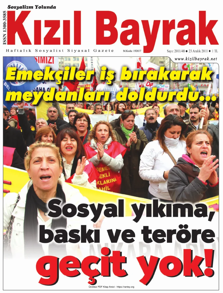 Kızılbayrak 2011 Sayı 48 23Aralık kapak görseli