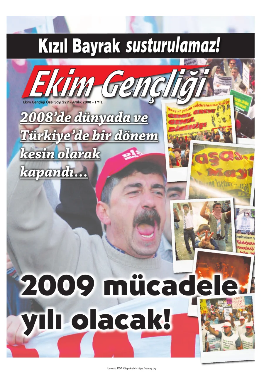 Kızılbayrak Yıl 2008 Sayı 50 26 Aralık kapak görseli