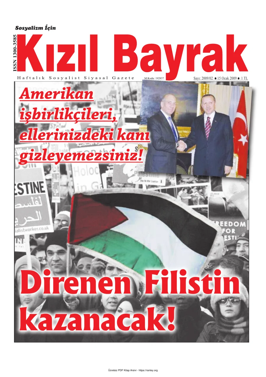 Kızılbayrak Yıl 2009 Sayı 02 15 Ocak kapak görseli