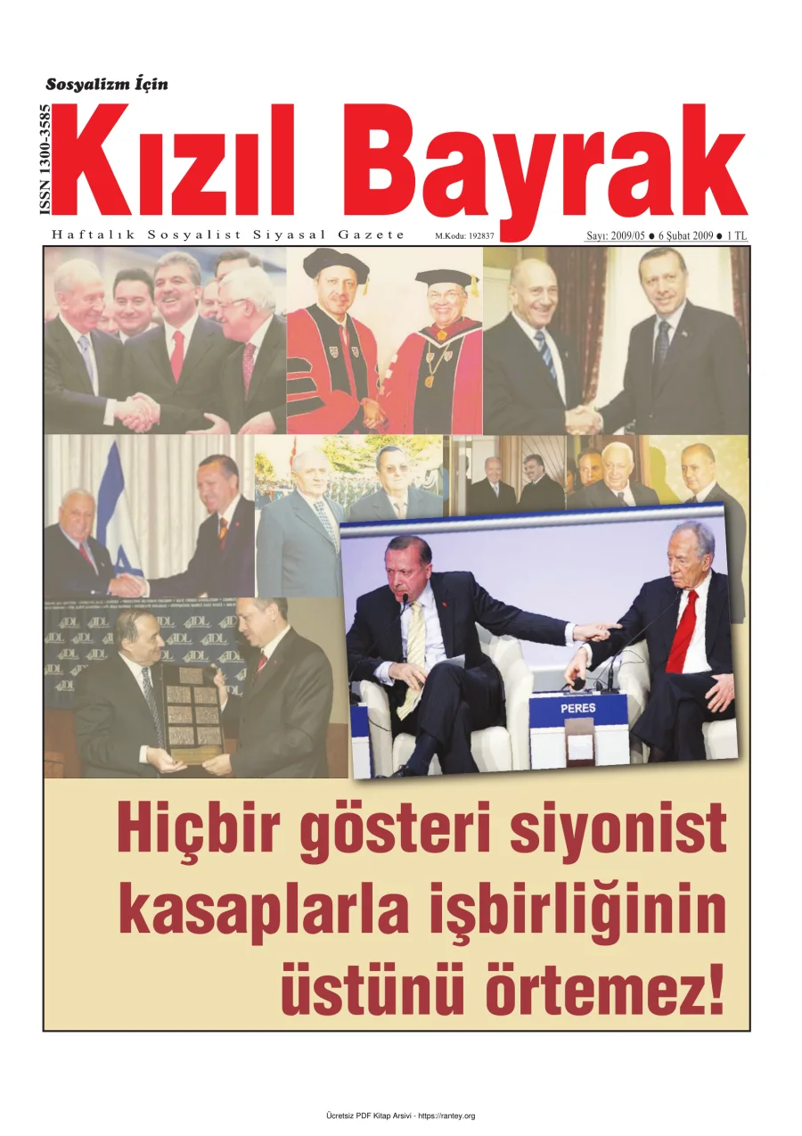 Kızılbayrak Yıl 2009 Sayı 05 06 Şubat kapak görseli