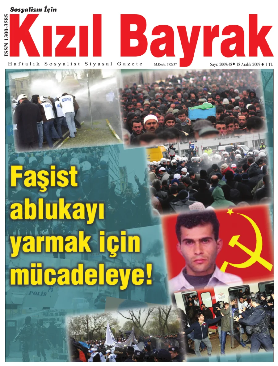 Kızılbayrak Yıl 2009 Sayı 48 18 Aralık kapak görseli