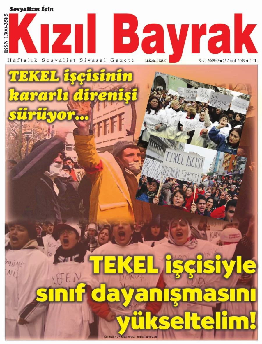 Kızılbayrak Yıl 2009 Sayı 49 25 Aralık kapak görseli