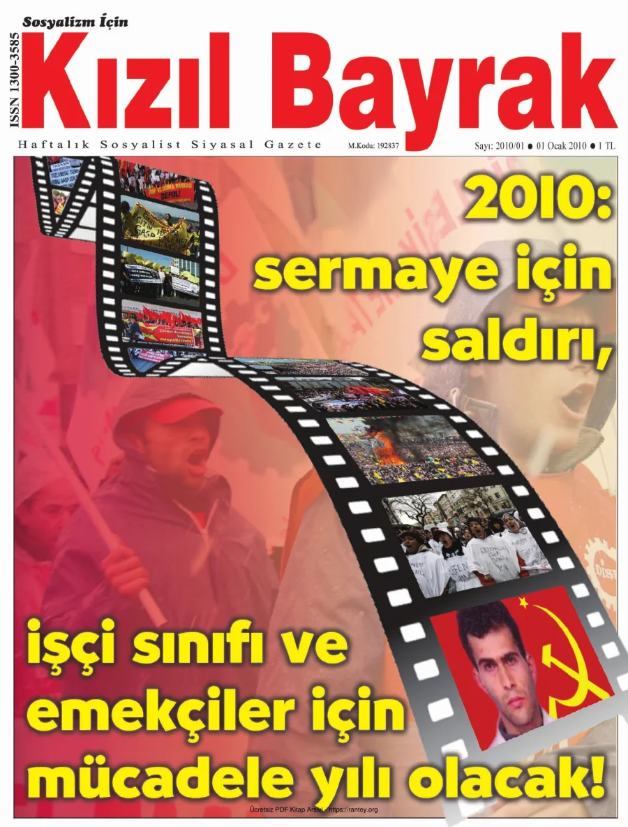 Kızılbayrak Yıl 2010 Sayı 01 01 Ocak kapak görseli