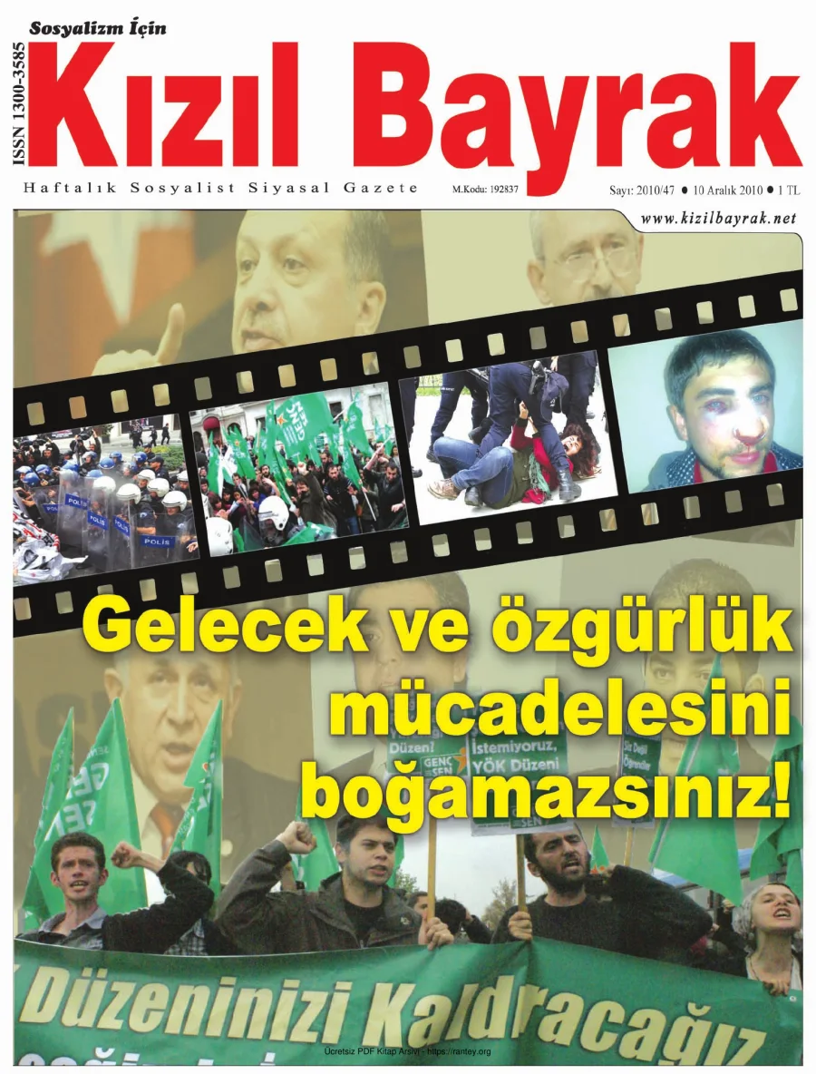 Kızılbayrak Yıl 2010 Sayı 47 10 Aralık kapak görseli
