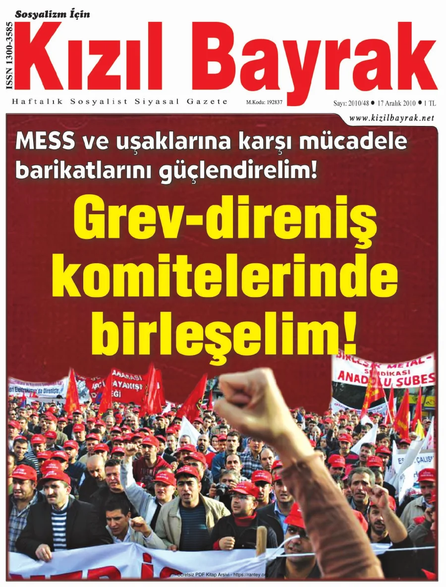 Kızılbayrak Yıl 2010 Sayı 48 17 Aralık kapak görseli