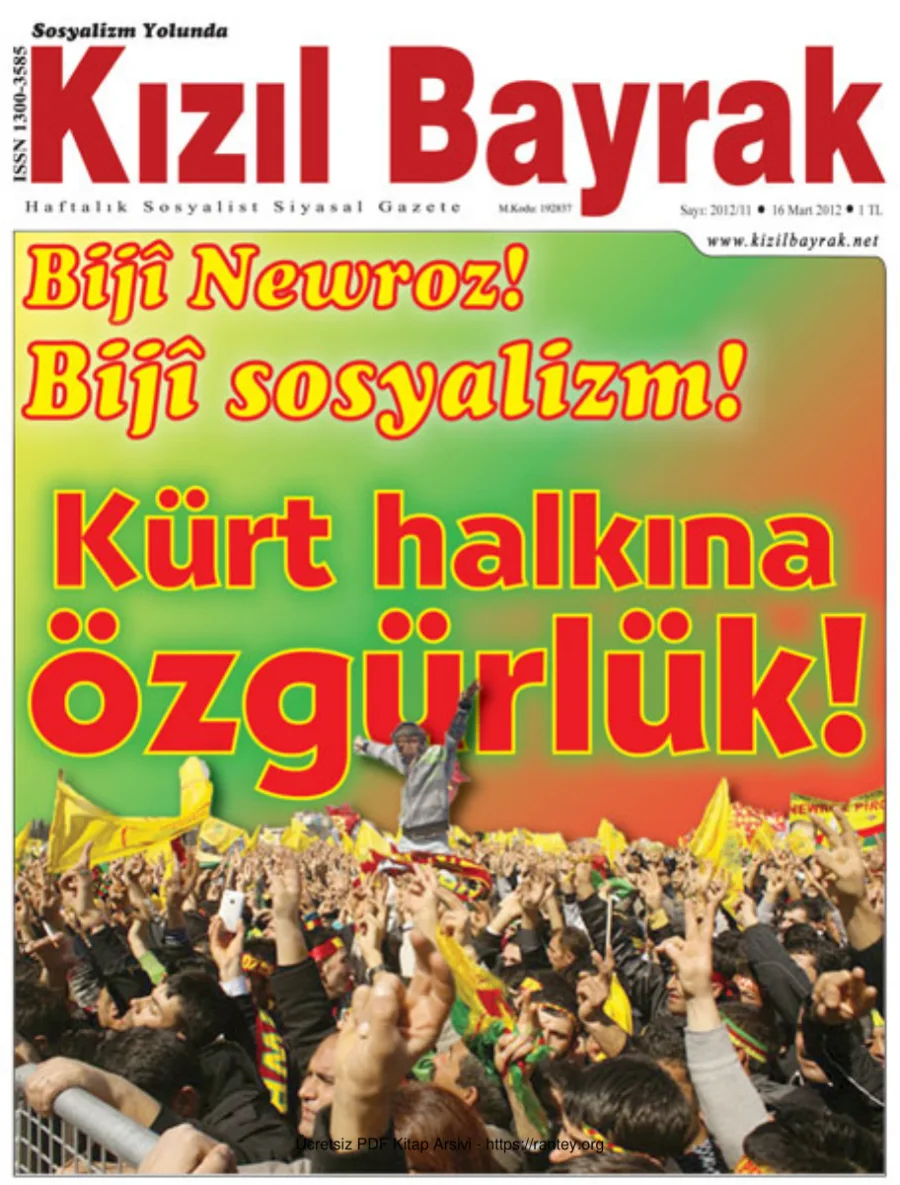 Kızılbayrak Yıl 2012 Sayı 11 16 Mart kapak görseli
