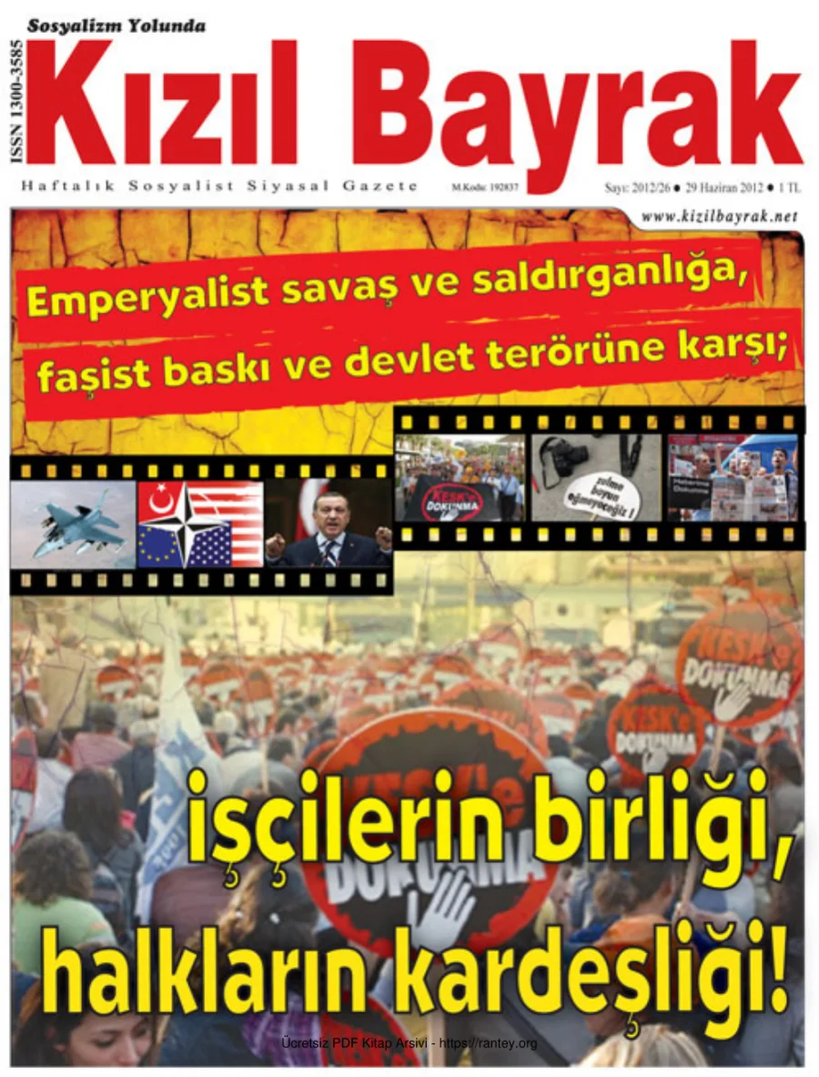 Kızılbayrak Yıl 2012 Sayı 26 29 Haziran kapak görseli