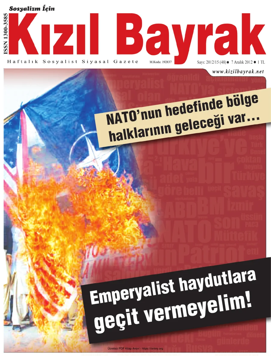 Kızılbayrak Yıl 2012 Sayı 48 07 Aralık kapak görseli