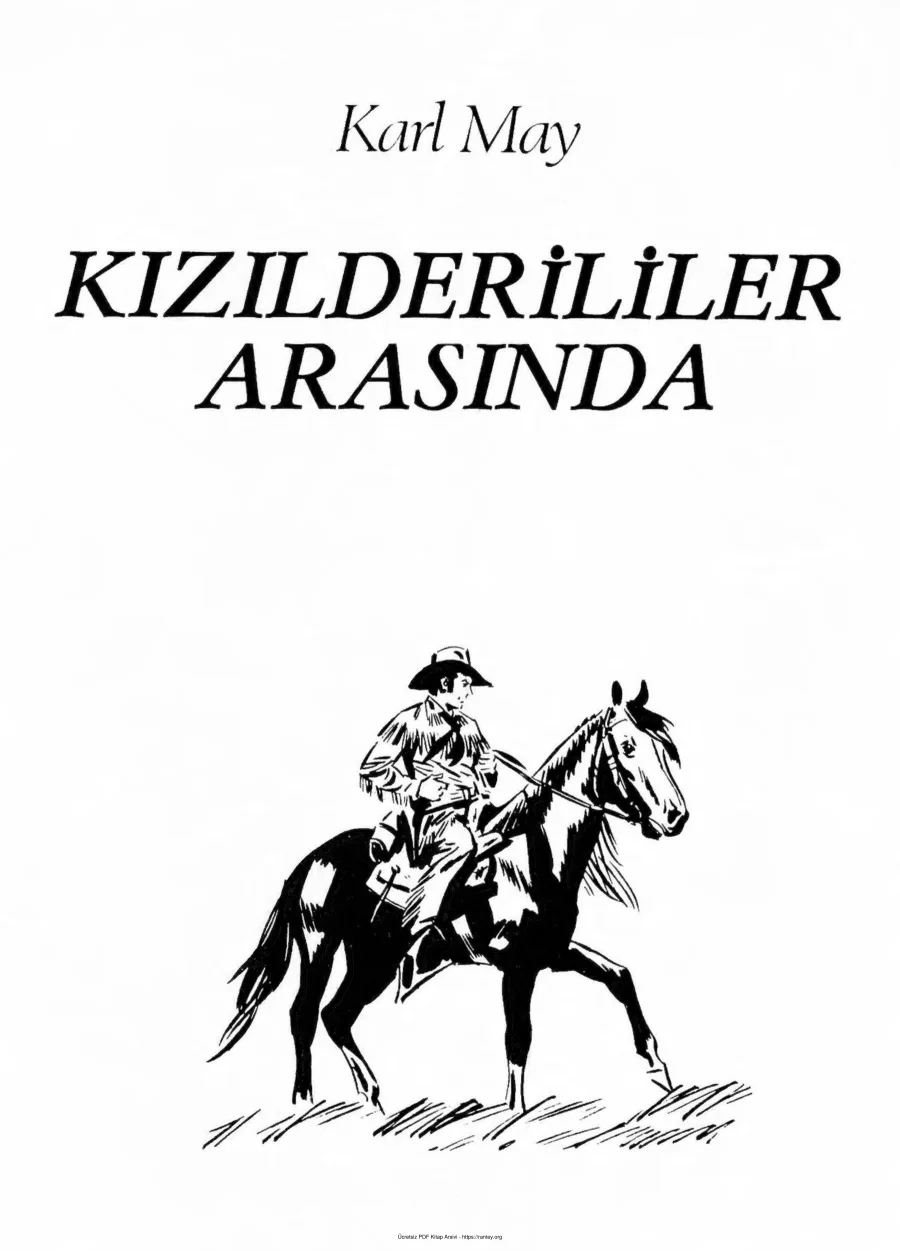 Kizilderililer Arasinda kapak görseli