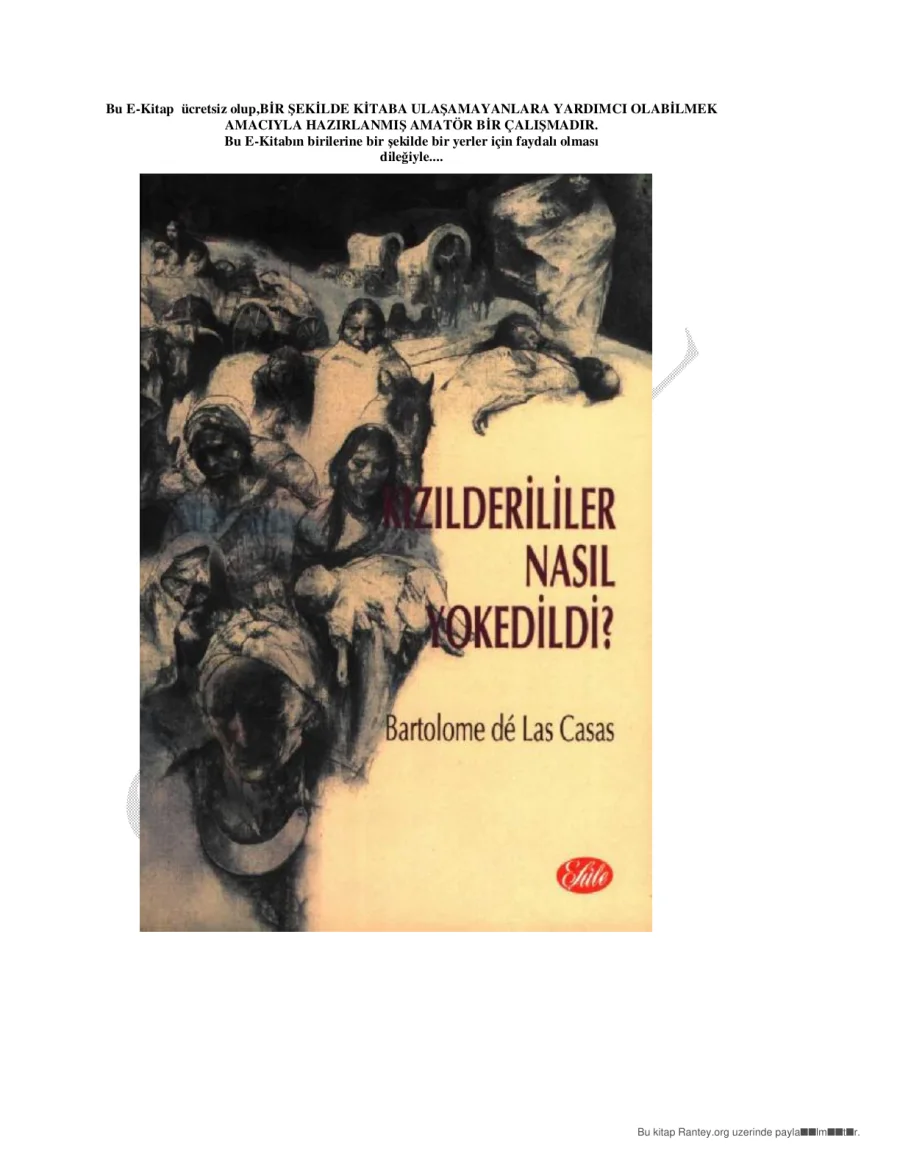 Kızılderililer Nasıl Yok Edildi? kapak görseli