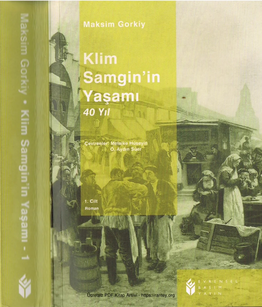 Klim Samgin'in Hayatı Cilt I kapak görseli