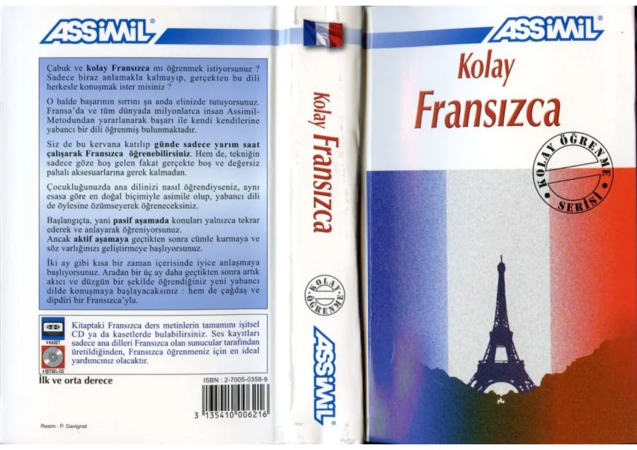 Kolay Fransızca kapak görseli