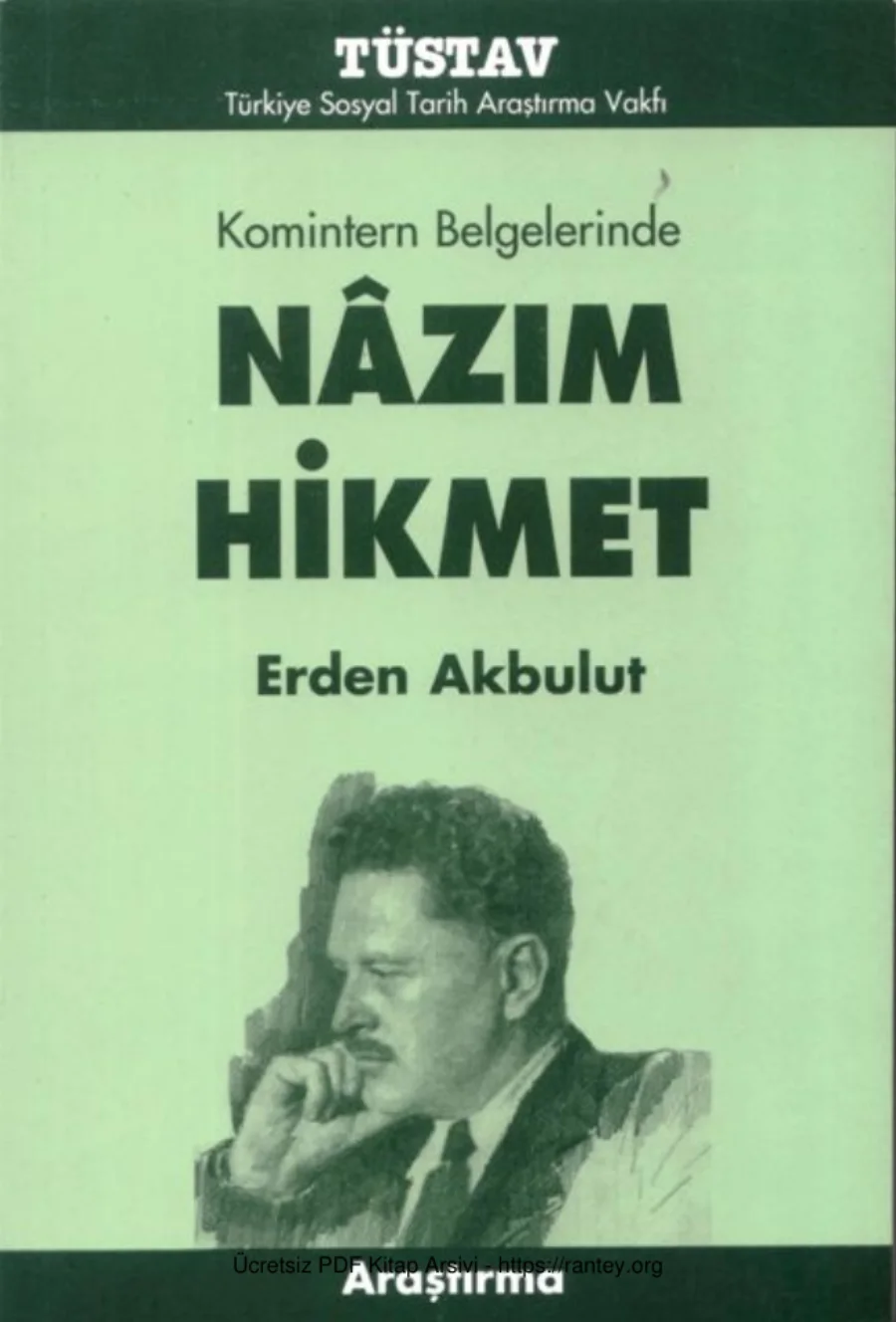 Komintern Belgelerinde Nazım Hikmet kapak görseli