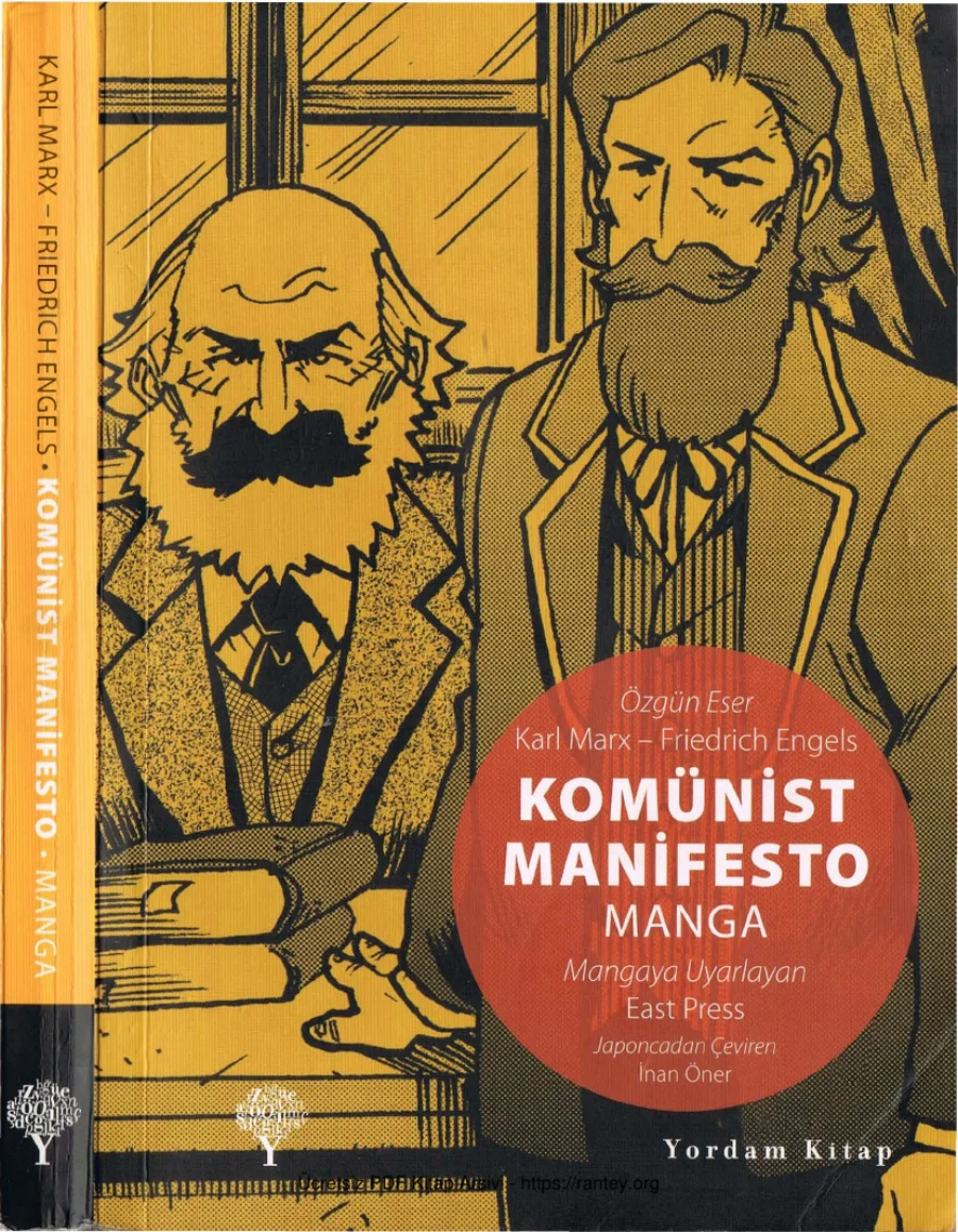 Komünist Manifesto kapak görseli