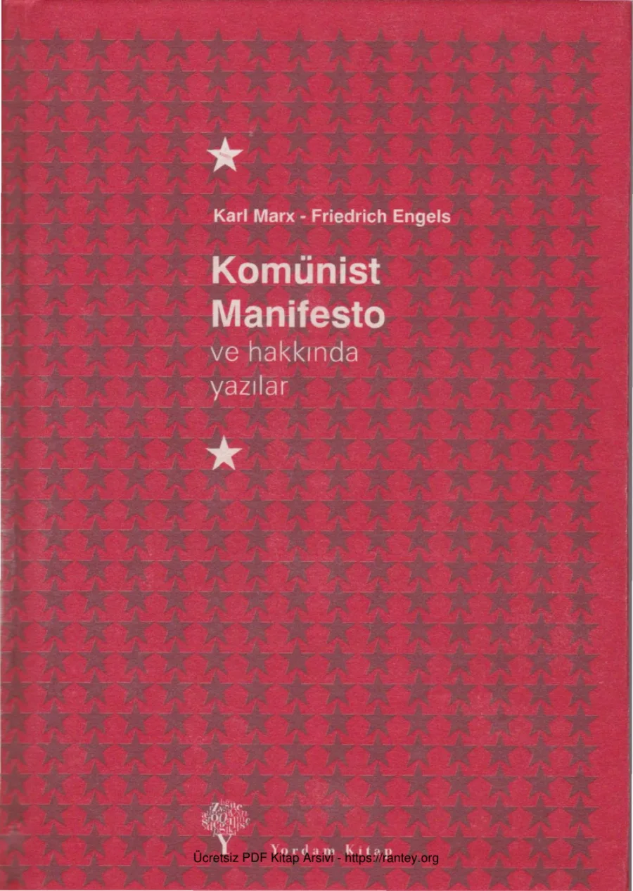 Komünist Manifesto ve Hakkında Yazılar kapak görseli