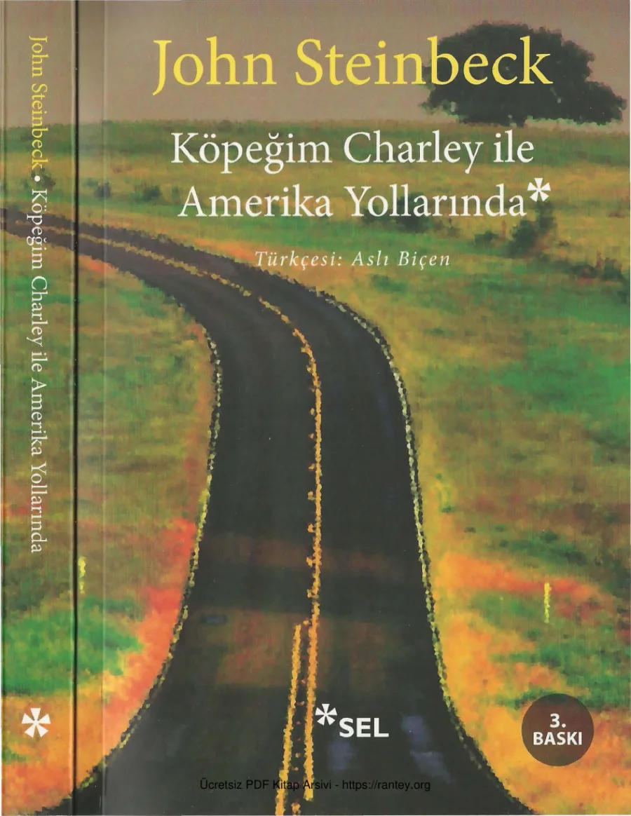 Köpeğim Charley ile Amerika Yollarında kapak görseli