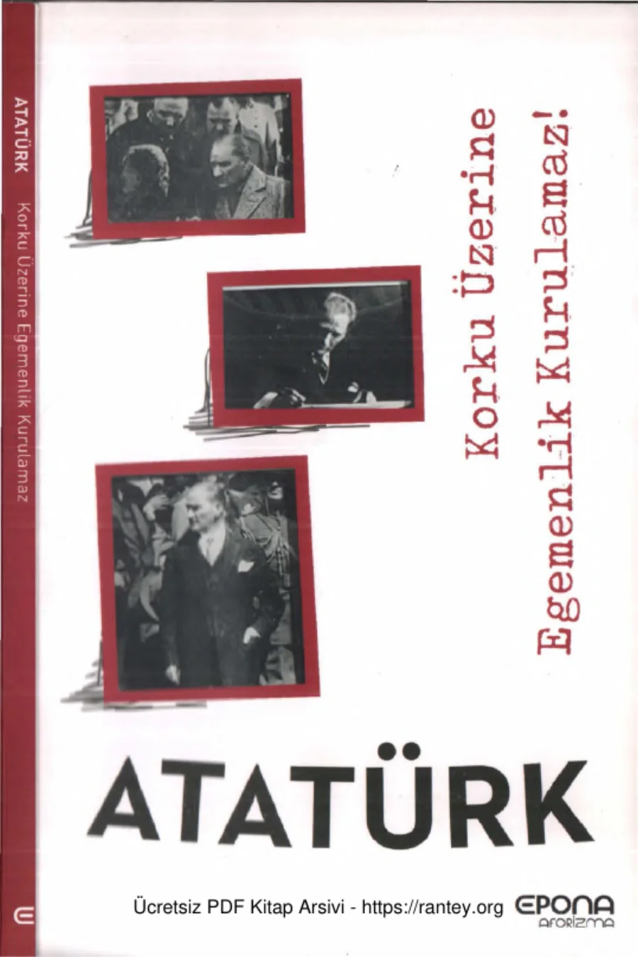 Korku Üzerine Egemenlik Kurulamaz kitap kapağı