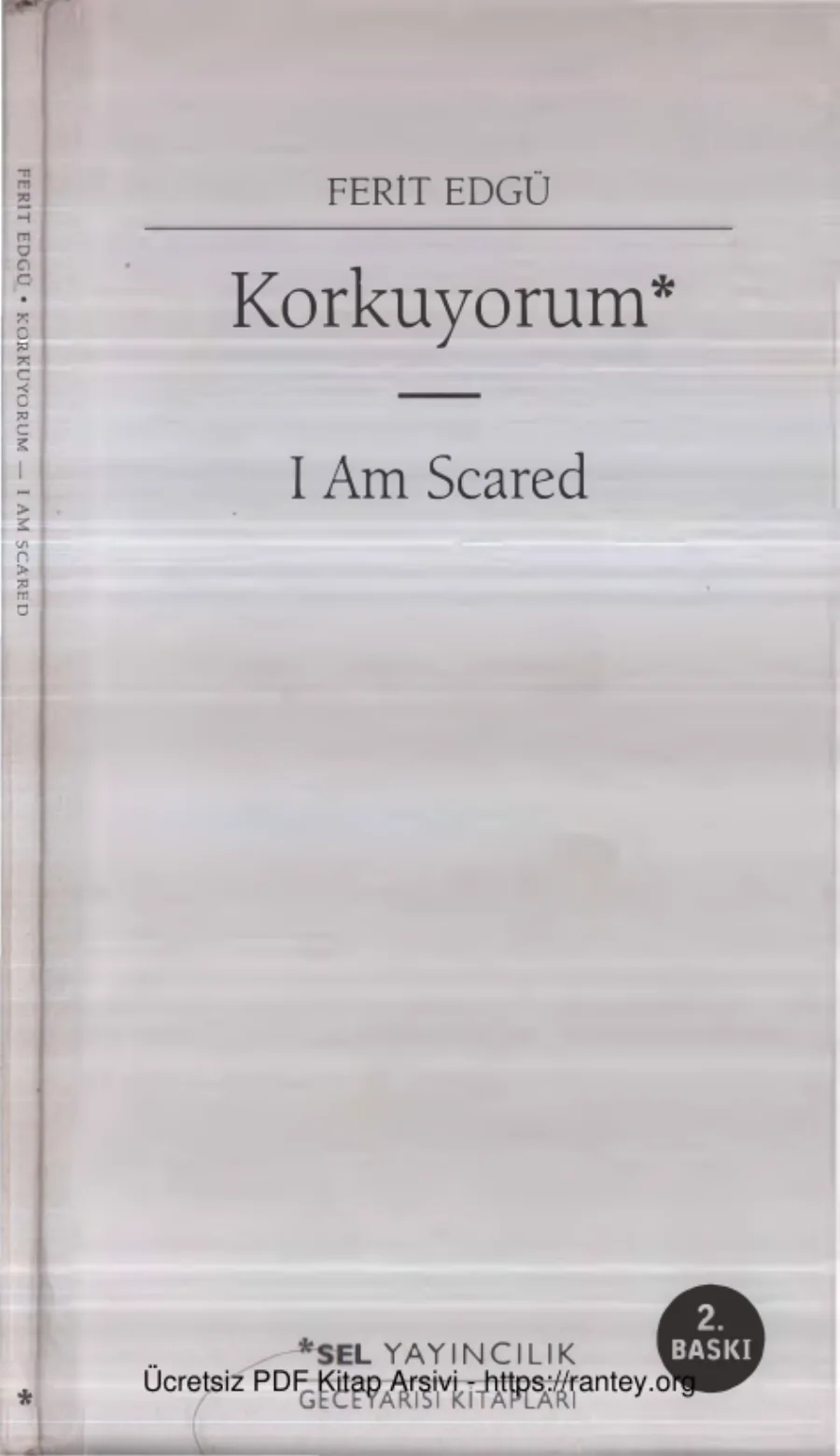 Korkuyorum I am Scared kapak görseli