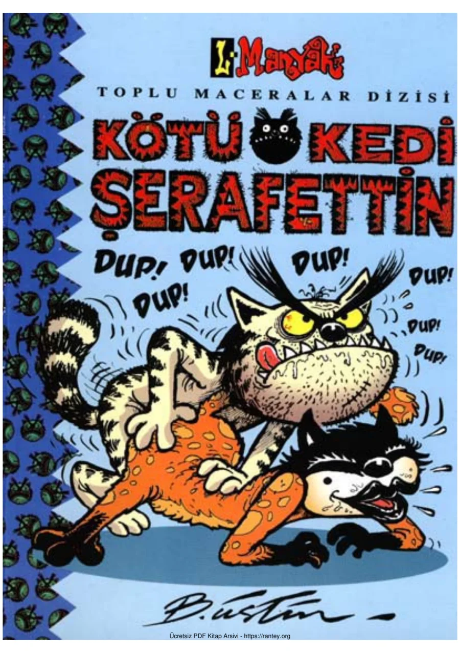 Kötü Kedi Şerafettin 2 kapak görseli