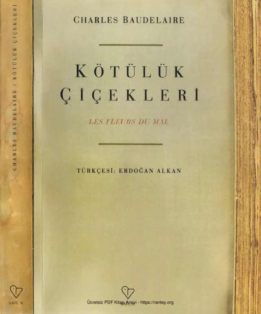 Kötülük Çiçekleri ve Bütün Şiirleri kapak görseli