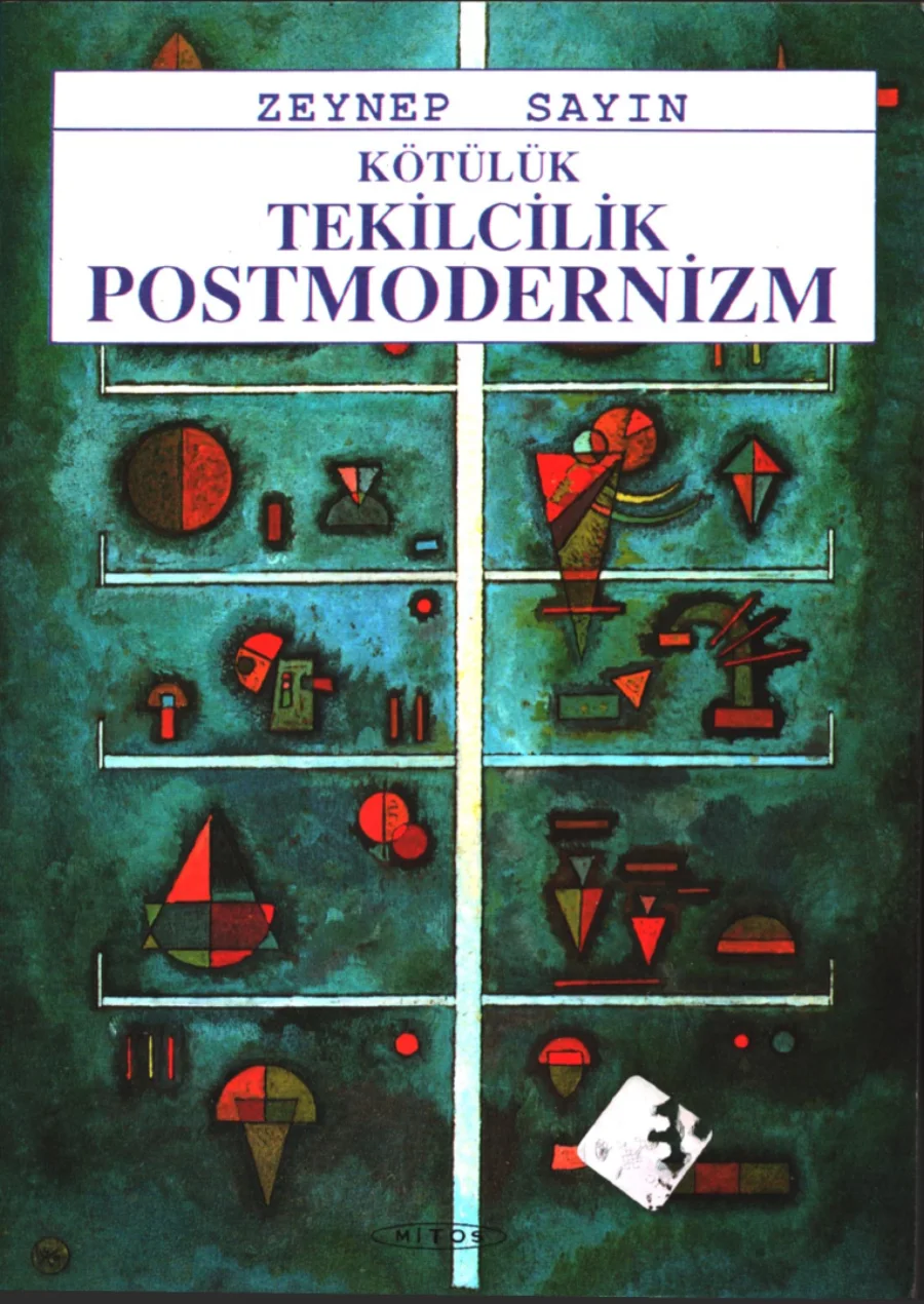 Kötülük Tekilcilik Postmodernizm kapak görseli