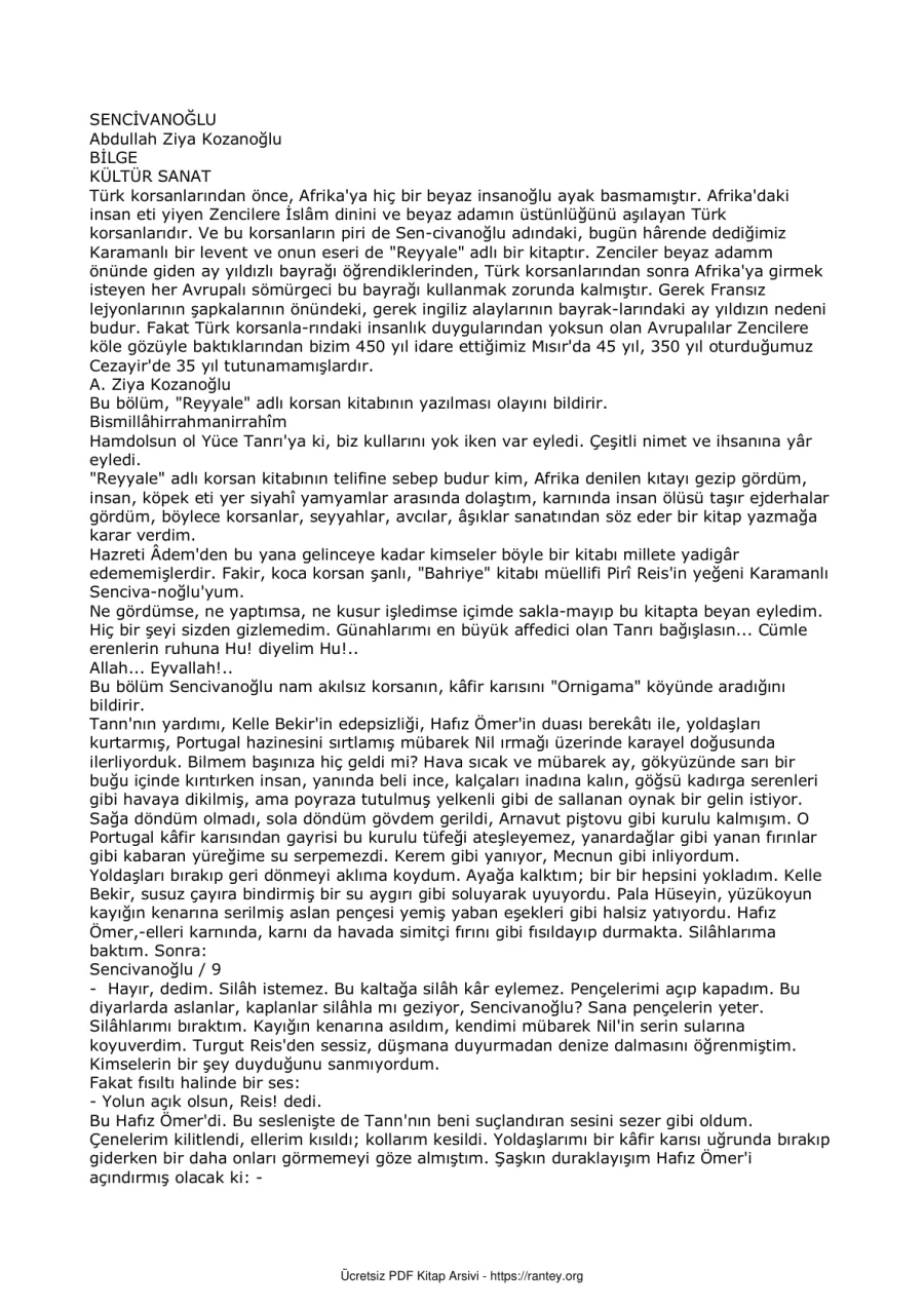 Kozanoglu Sencivanoglu kapak görseli