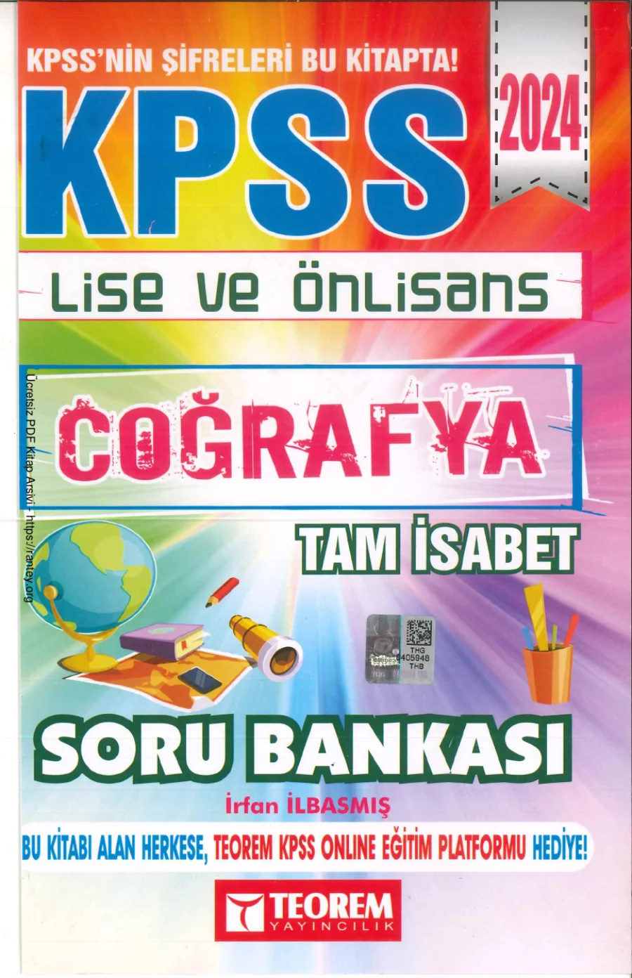 KPPS ŞİFRESİ TEOREM LİSE ÖN LİS COĞRAFYA kapak görseli