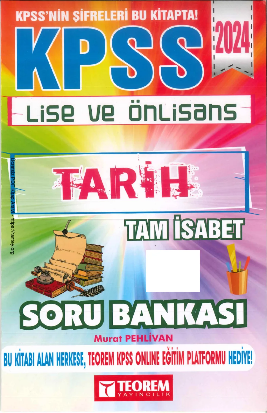 KPPS ŞİFRESİ TEOREM LİSE ÖN LİS TARİH kapak görseli