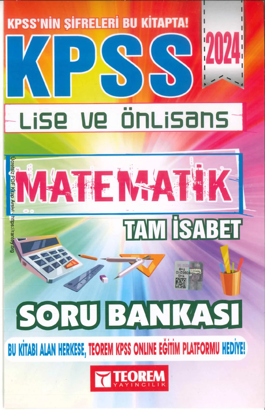 KPPS ŞİFRESİ TEOREM LİSE ÖN LİS TMATEMATİK kapak görseli