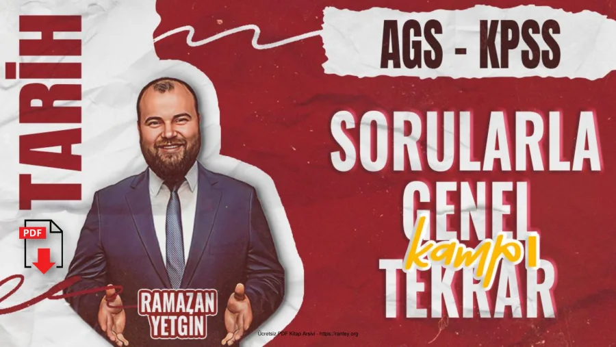 KPSS AGS Tarih 99 Soruda Genel Tekrar Ramazan Yetgin 2026 kapak görseli