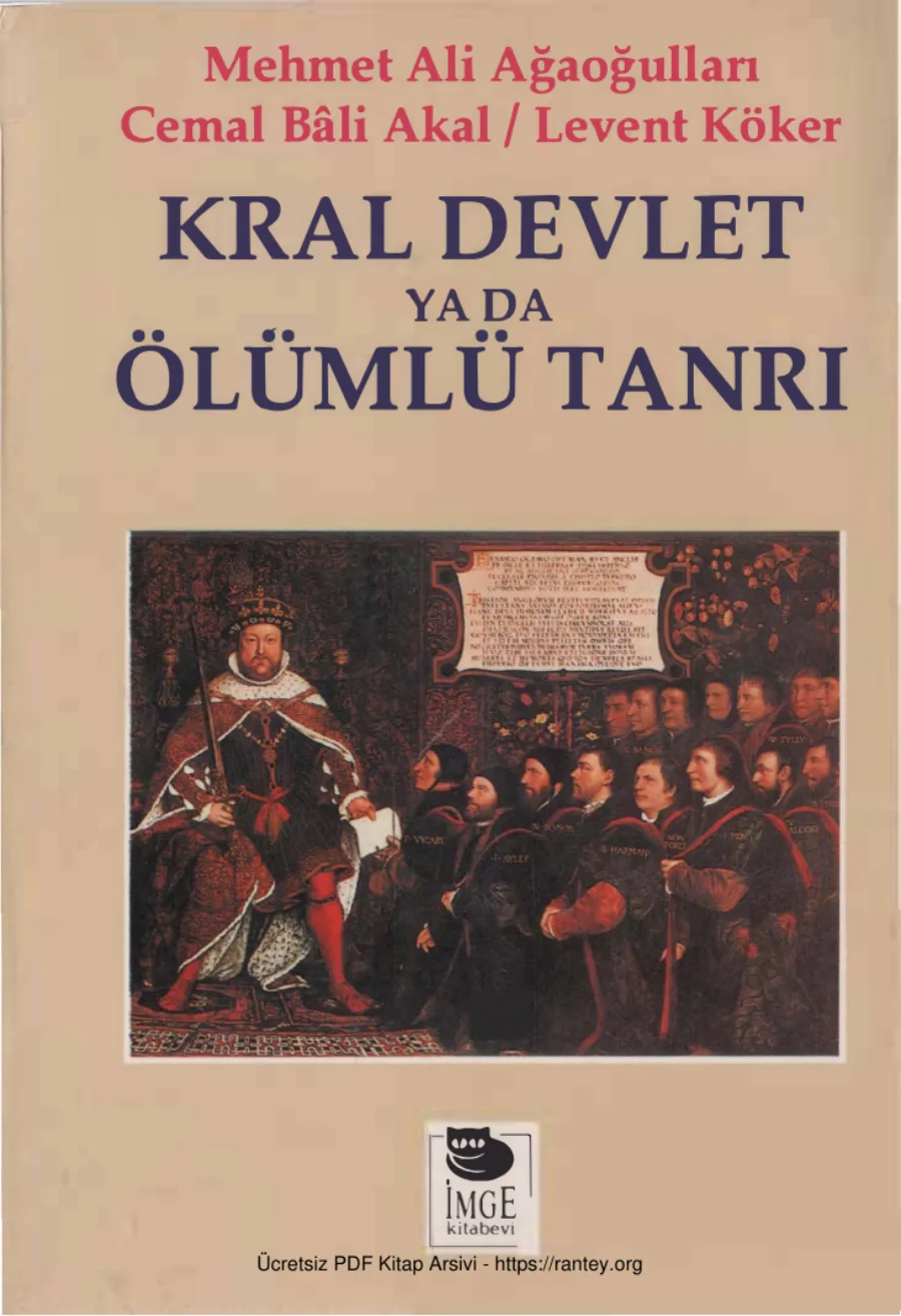Kral Devlet ya da Ölümlü Tanrı kapak görseli