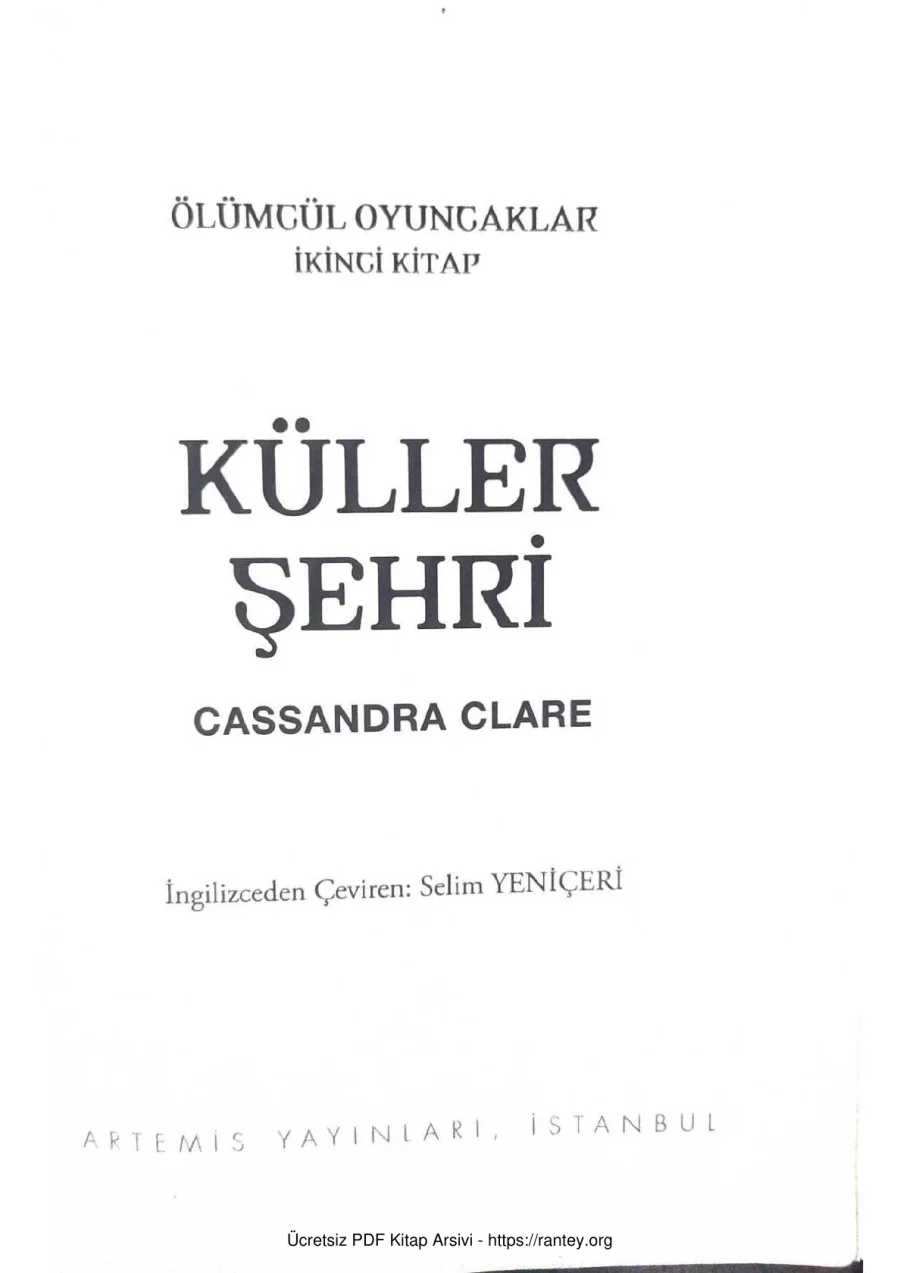 Küller Şehri kapak görseli