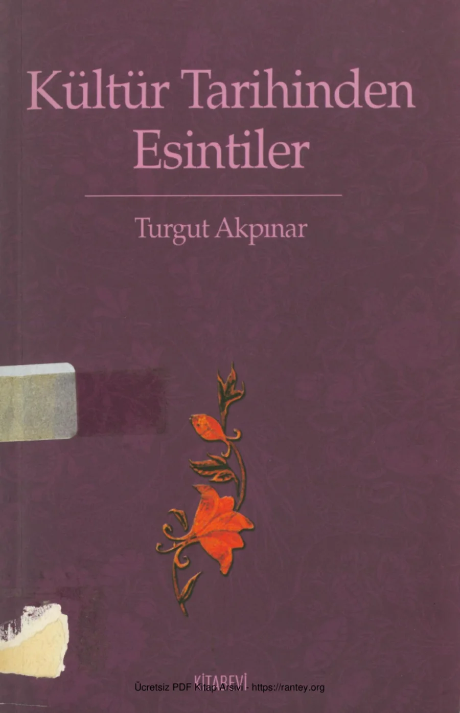 Kültür Tarihinden Kesitler kapak görseli