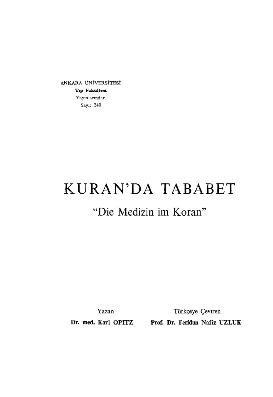 Kur'an'da Tababet kapak görseli