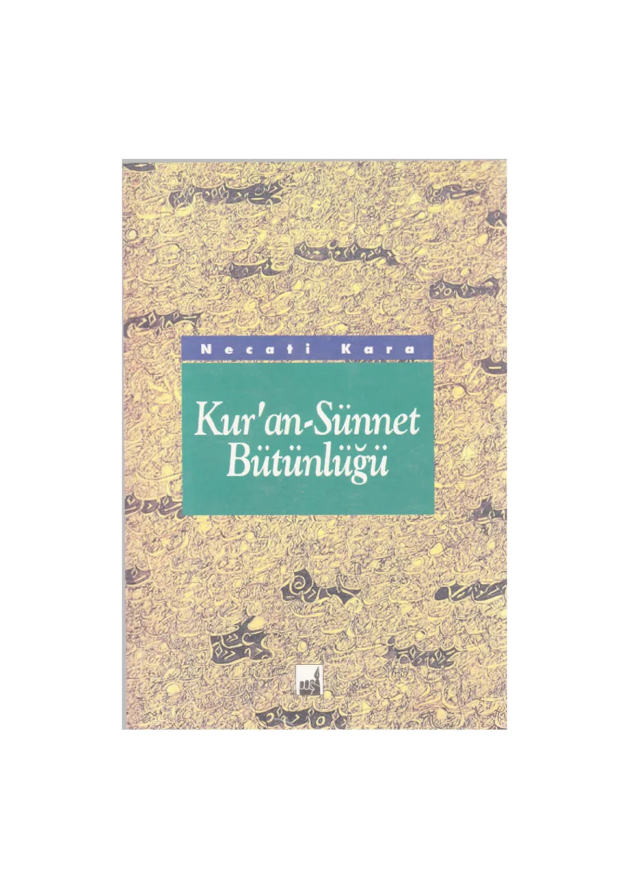 Kur'an Sünnet Bütünlüğü kapak görseli
