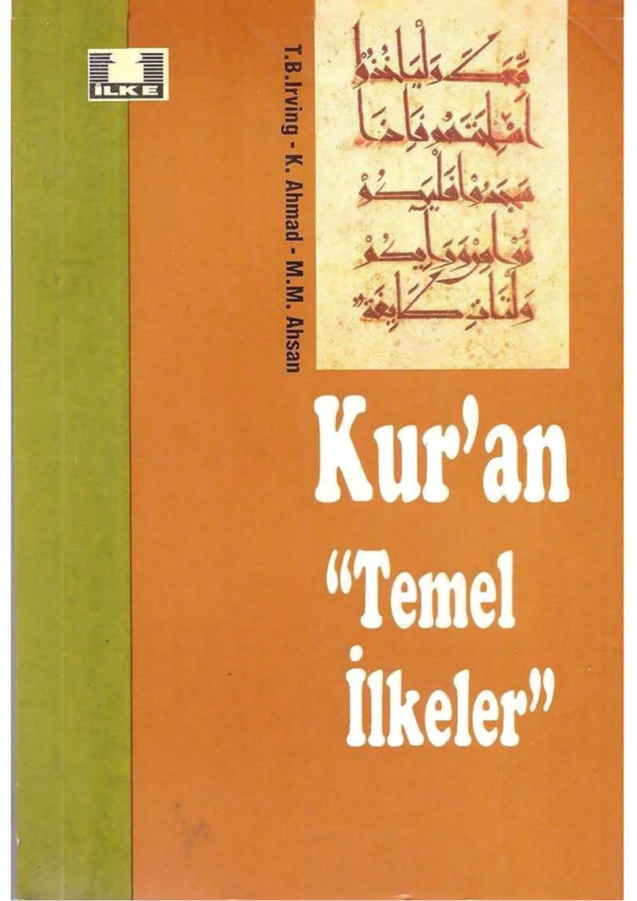 Kur'an Temel Ilkeler kapak görseli