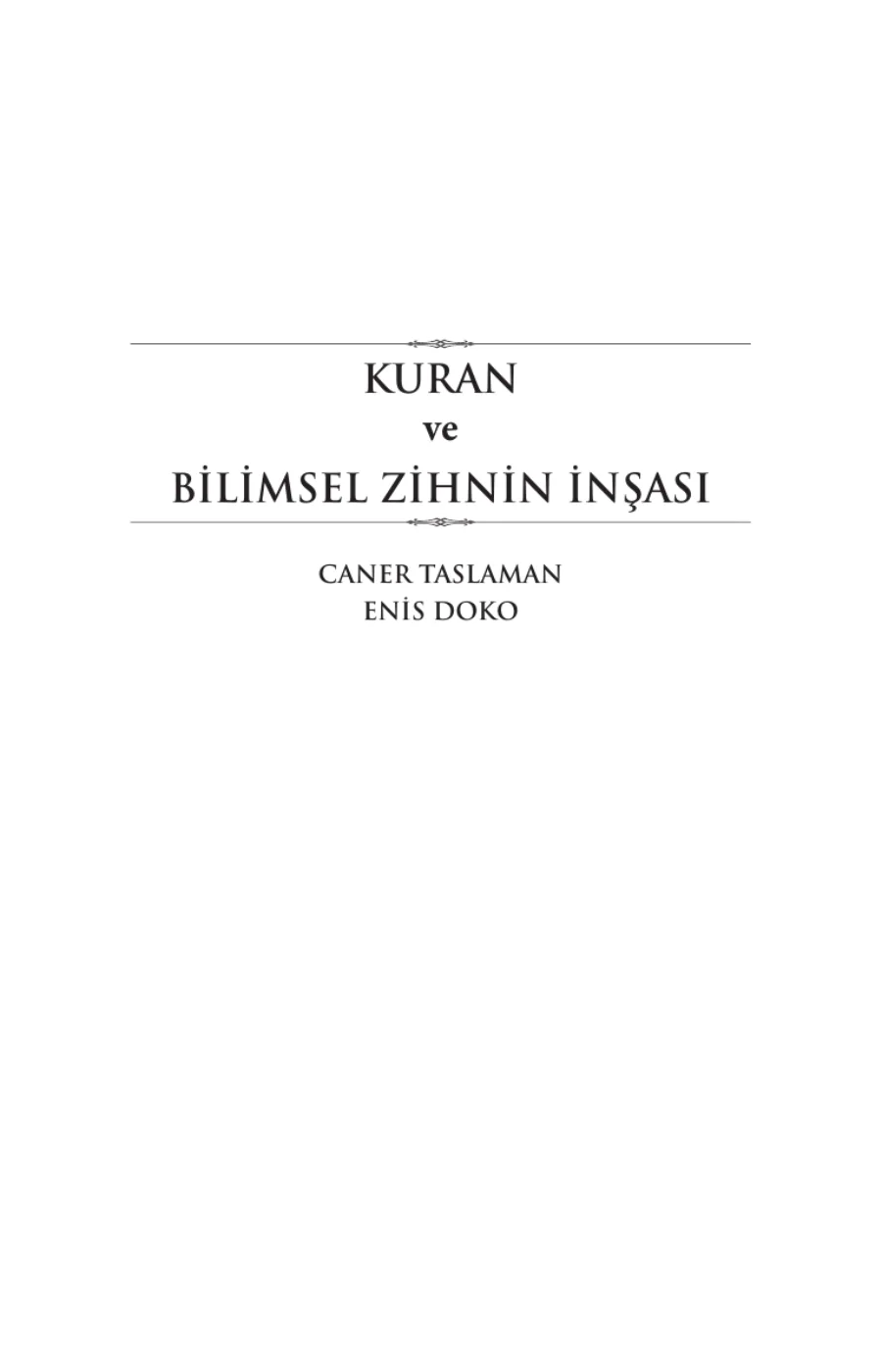 Kur'an ve Bilimsel Zihin kapak görseli